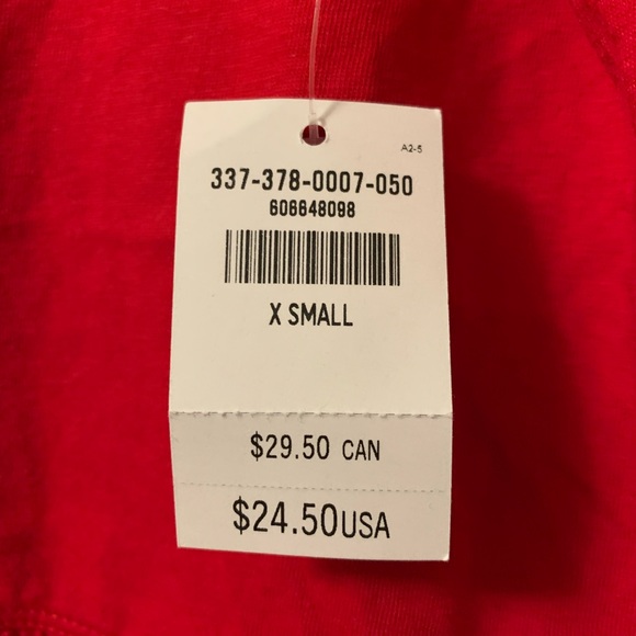 Hollister Tank Top in Red - Size XS - Picture 3 of 4